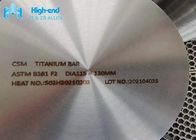 ASTM B381 F2 Vật liệu Đĩa Titan 1000MPA Độ bền kéo