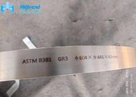 F3 Nhẫn titan rèn ASTM B381 Gr3 Nhẫn cán liền mạch