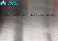 Tấm kim loại hình vuông 38,5mm Ams 4928 Titanium Gr5 TI6AL4V