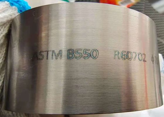 Zr 60702 Vòng rèn Zirconium ASTM B550 Vòng cán liền mạch
